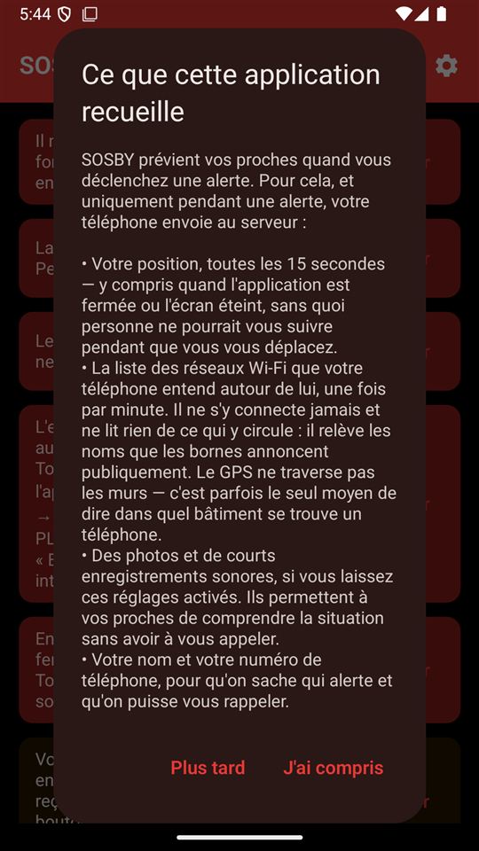 Ce qui est recueilli