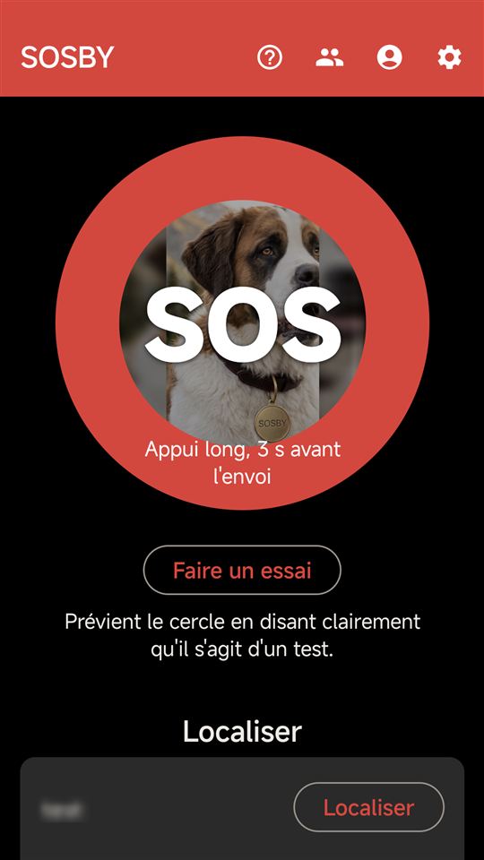 Le bouton
