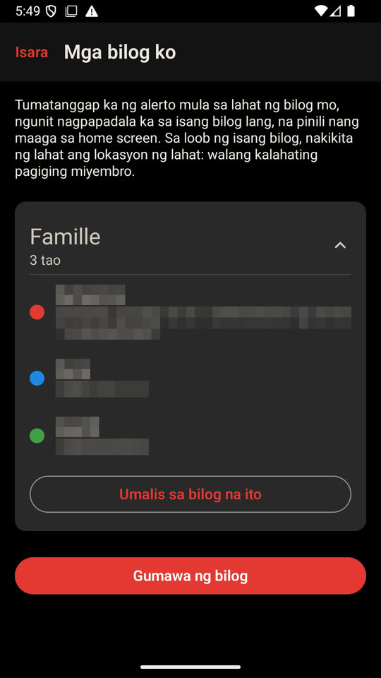 Ang bilog ninyo