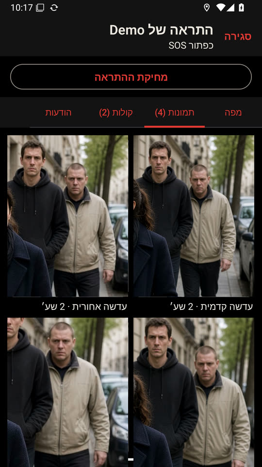 התמונות מגיעות מעצמן