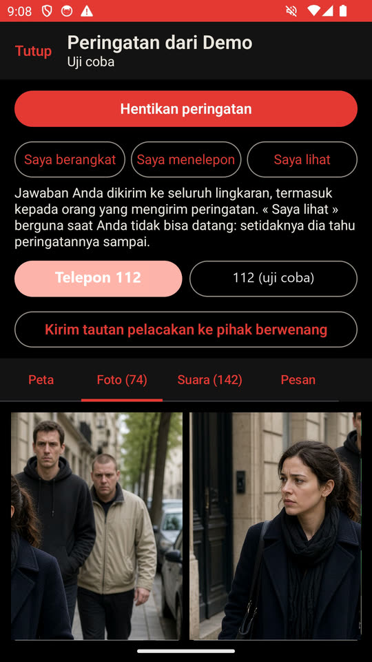 Foto datang dengan sendirinya