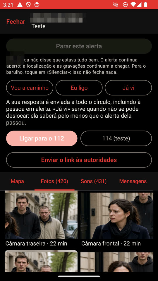 As fotografias chegam sozinhas