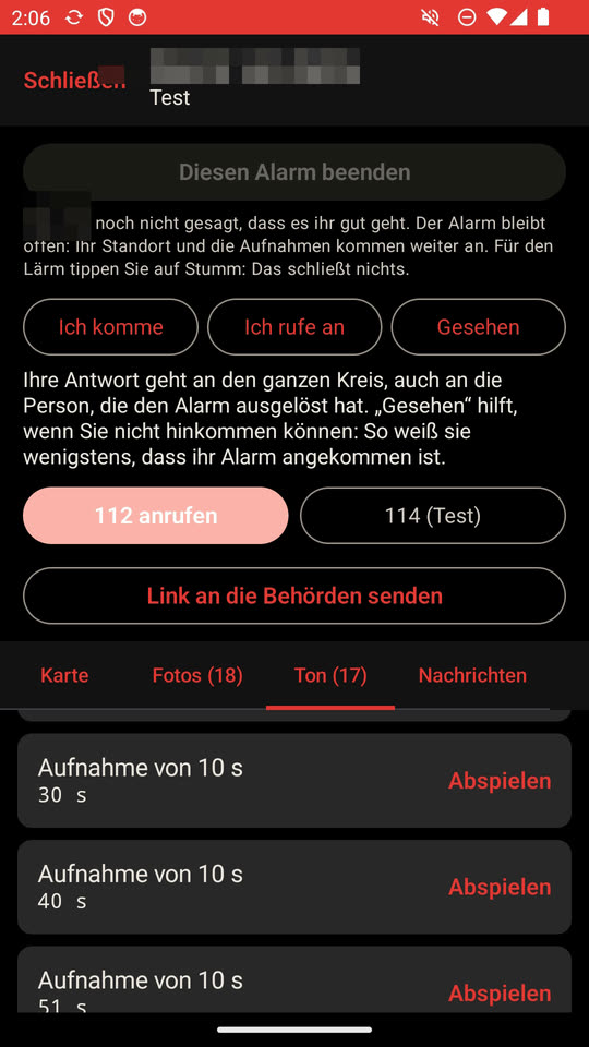 Und der Ton