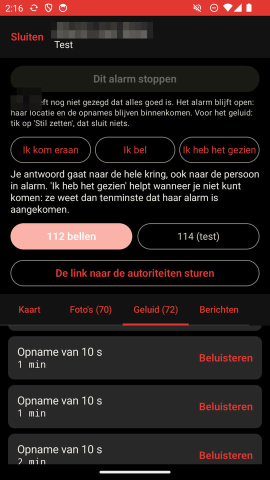 En het geluid