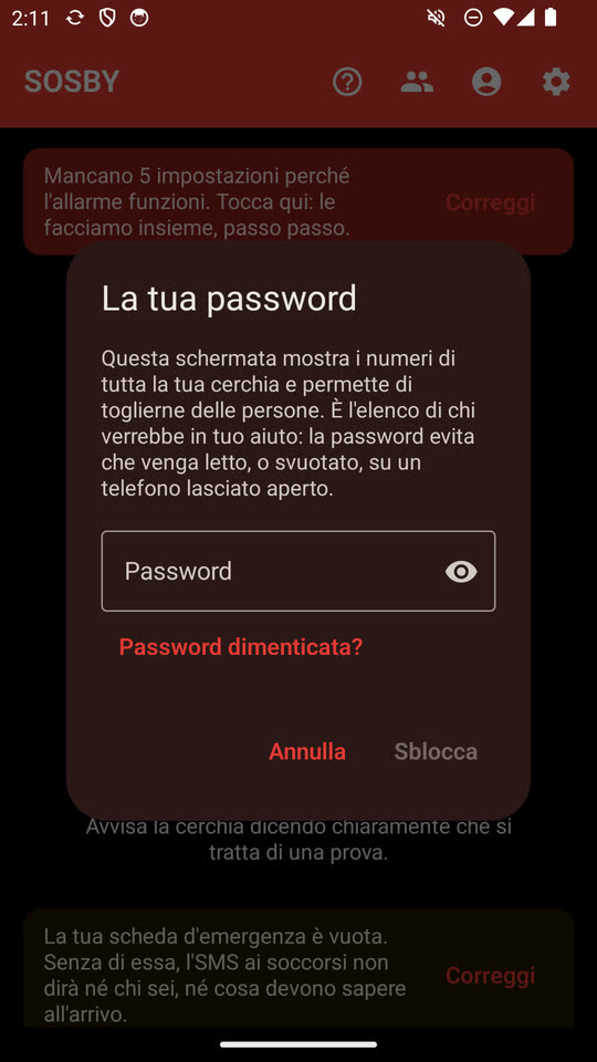 Il lucchetto