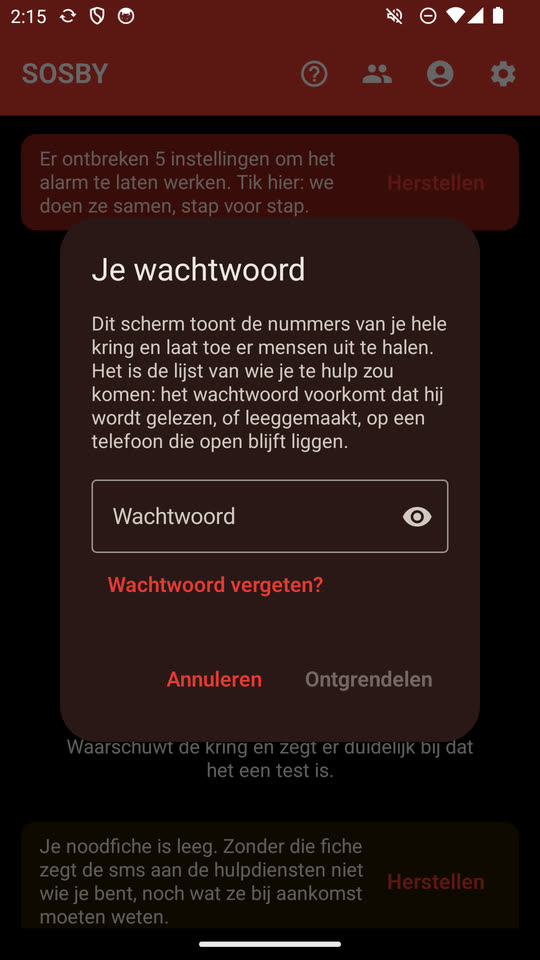 Het slot